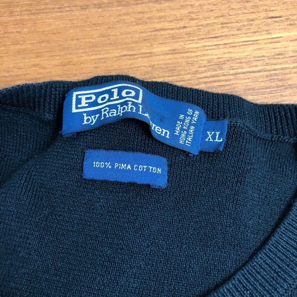 Polo by Ralph Lauren Men's Black Crewneck Sweater - Picture 6 of 6